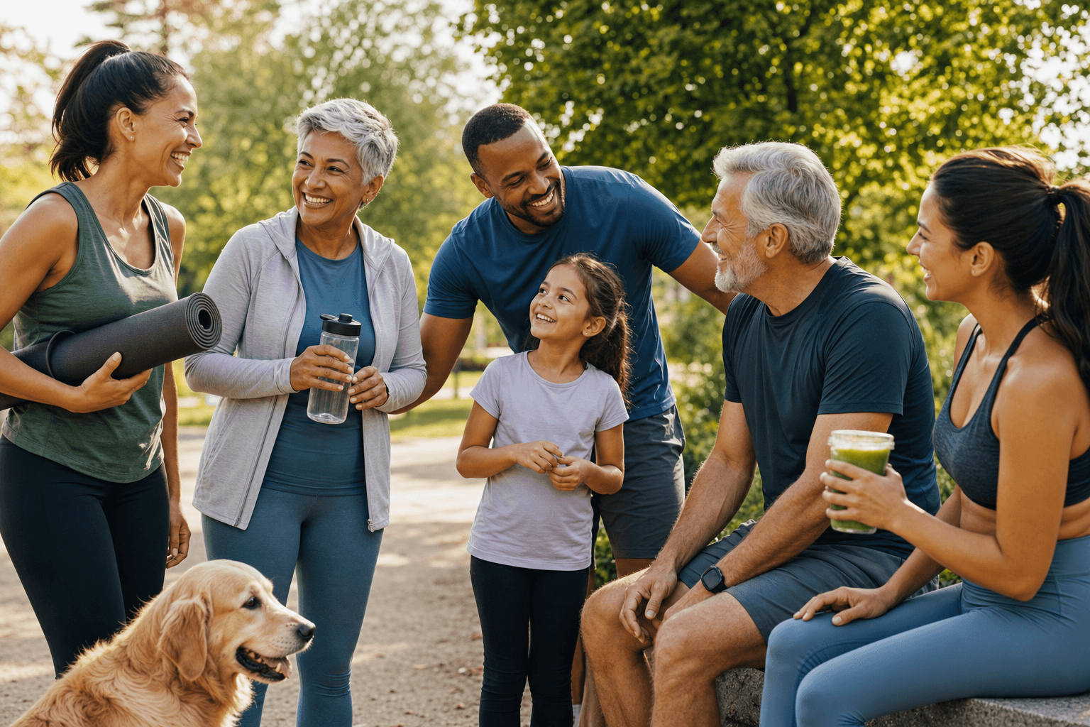 Building healthy routines that stick with friends and family
